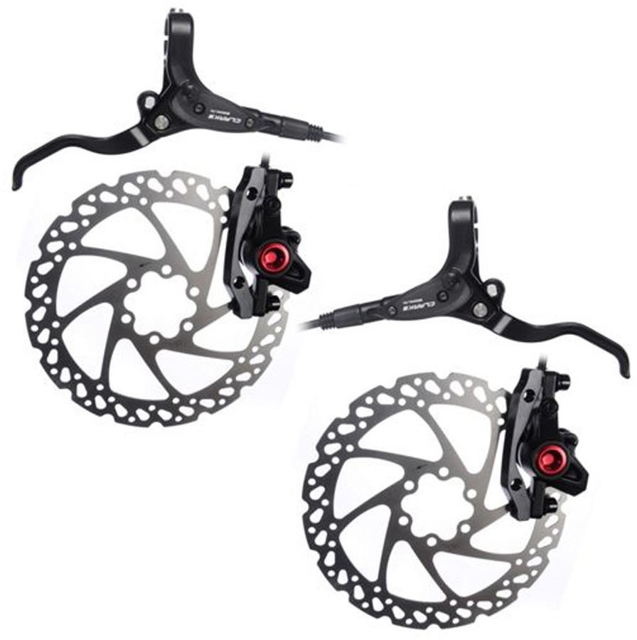 Clarks M2 Hydraulic Front and Rear Brakeset with Mounts and Bolts product image
