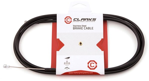 Clarks Stainless Steel Brake Cable with Outer MTB/Road/Hybrid