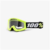 100% Strata Mini MTB Cycling Goggles - Clear Lens