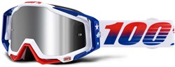 100% Racecraft Plus Injected Mirror Lens MTB Goggles
