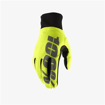 100% Hydromatic Waterproof Long Finger MTB Cycling Gloves