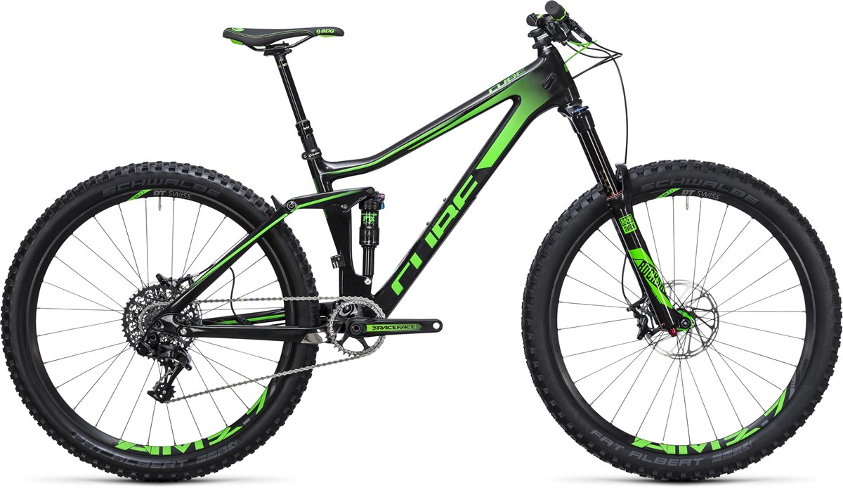 Cube Stereo 140 C:62 SL 27.5" - Nearly New - 20" 2017 - Trail Full Suspension MTB Bike product image