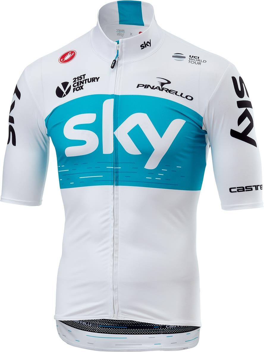 Castelli Team Sky Mid Weight Short Sleeve Jersey product image