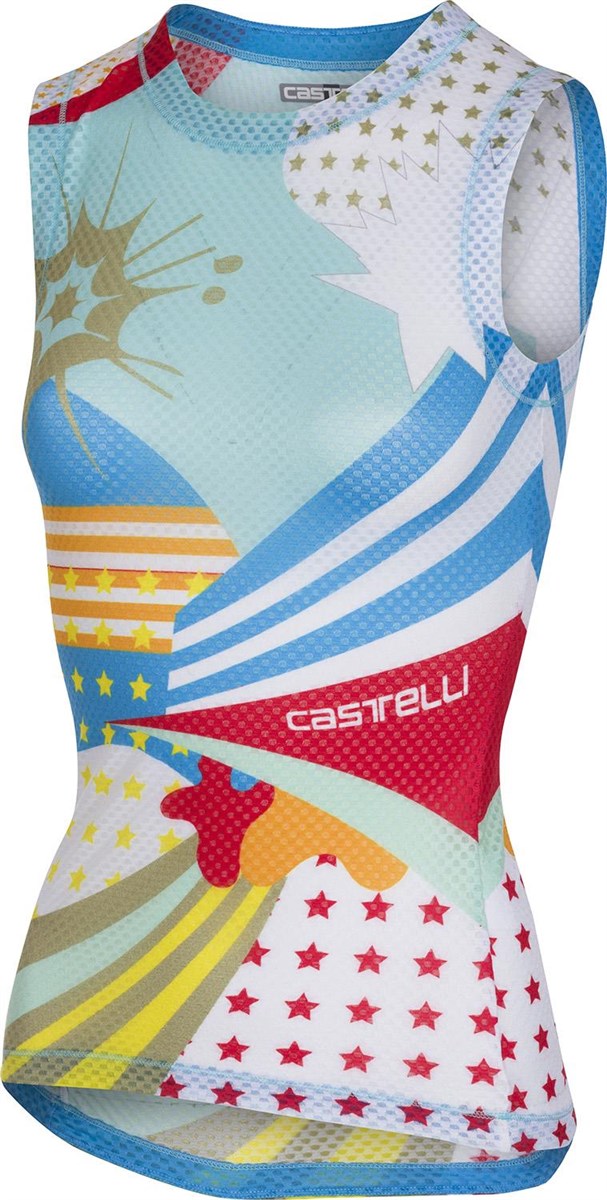 Castelli Pro Mesh Print Womens Sleeveless Jersey product image