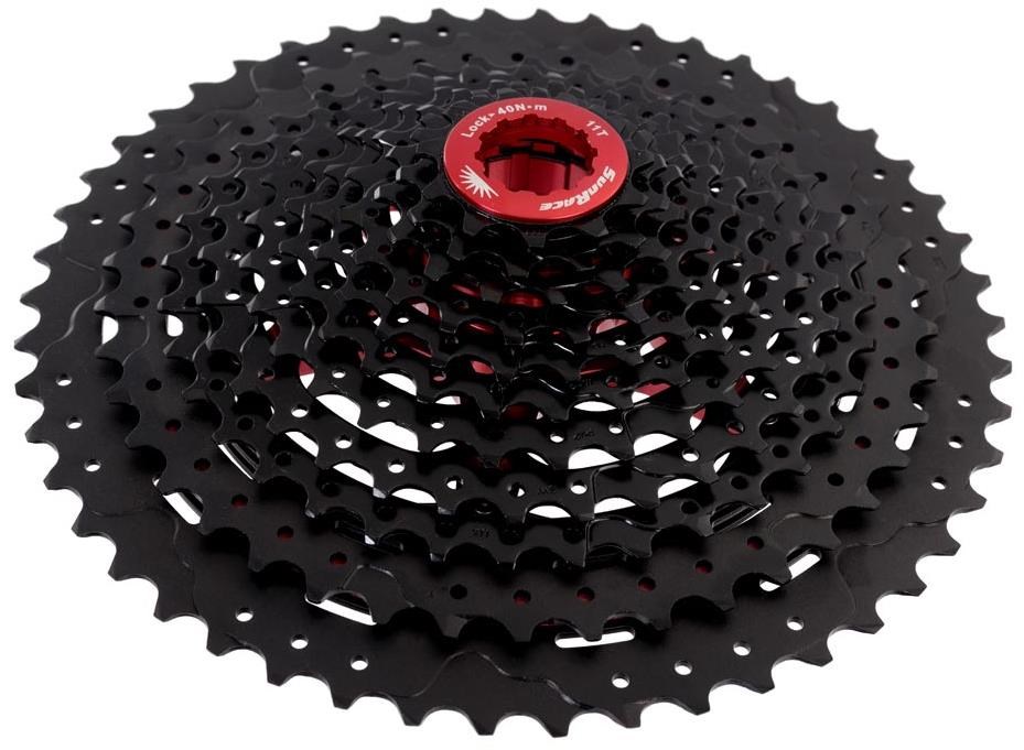 SunRace MX80 11 Speed Shimano/SRAM - Fluid Drive+ Cogs, Alloy Spacers & Lockring Cassette product image