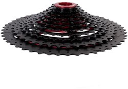 SunRace MX80 11 Speed Shimano/SRAM - Fluid Drive+ Cogs, Alloy Spacers & Lockring Cassette