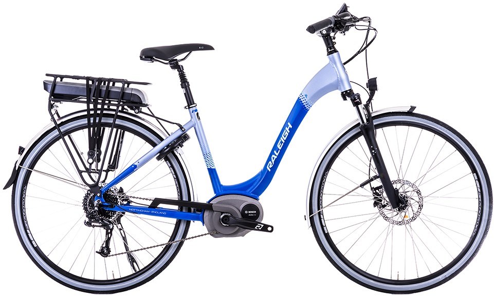 Raleigh Motus 10 Speed Womens - Nearly New - 46cm 2018 - Electric Hybrid Bike product image