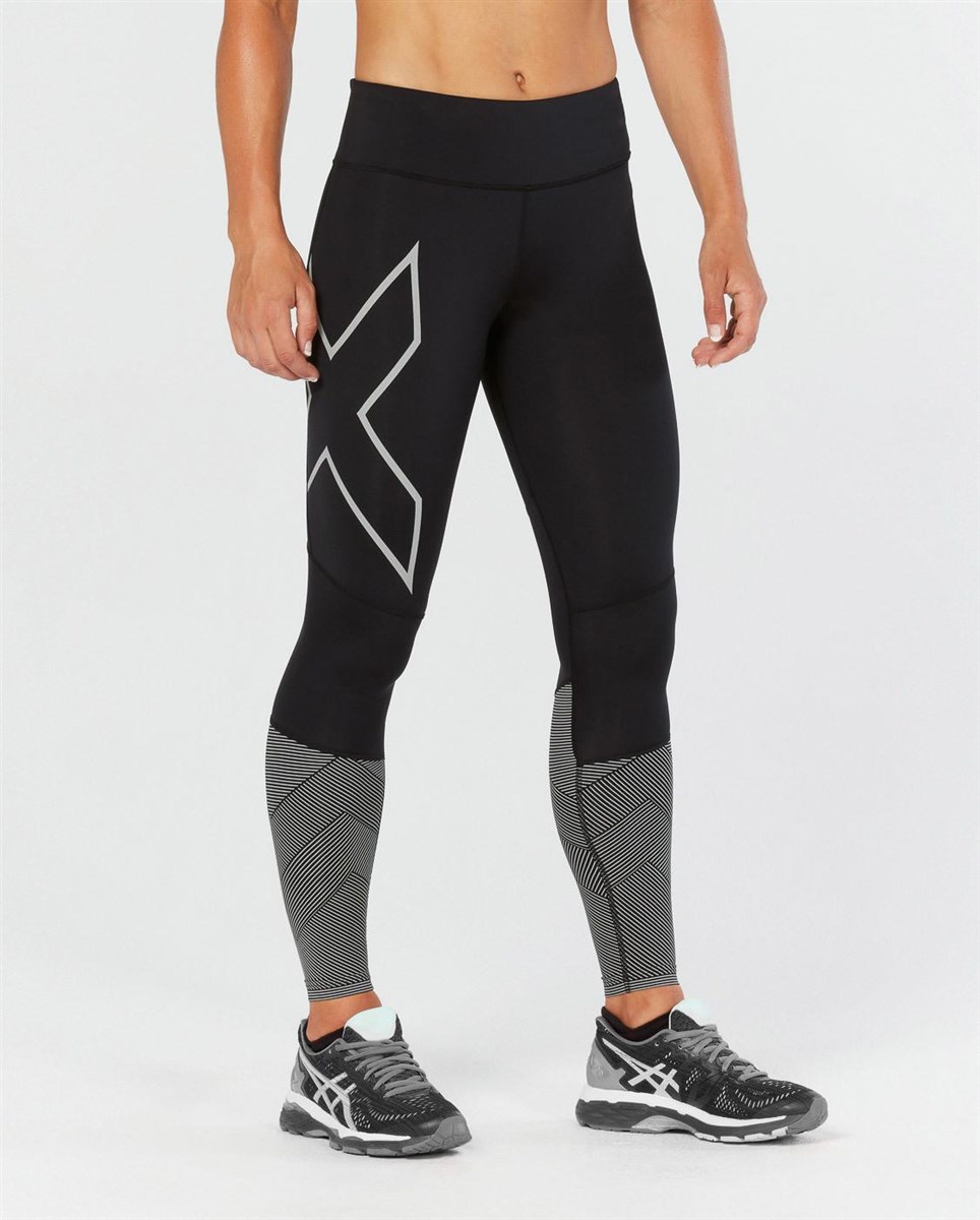2XU Mid-Rise Womens Reflect Compression Tights product image