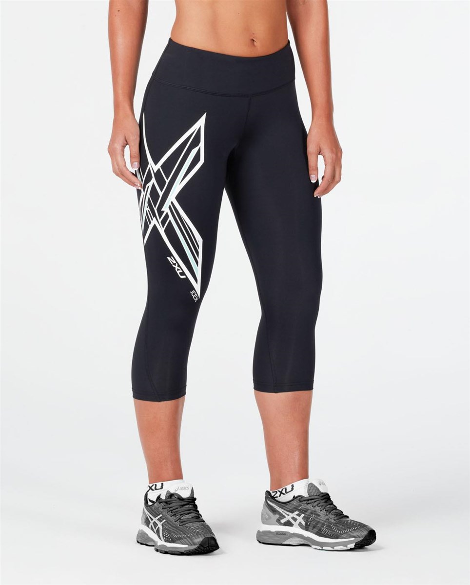 2XU Ice X Mid-Rise Womens Compression 3/4 Tights product image