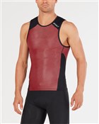 2XU Perform Rear Zip Singlet