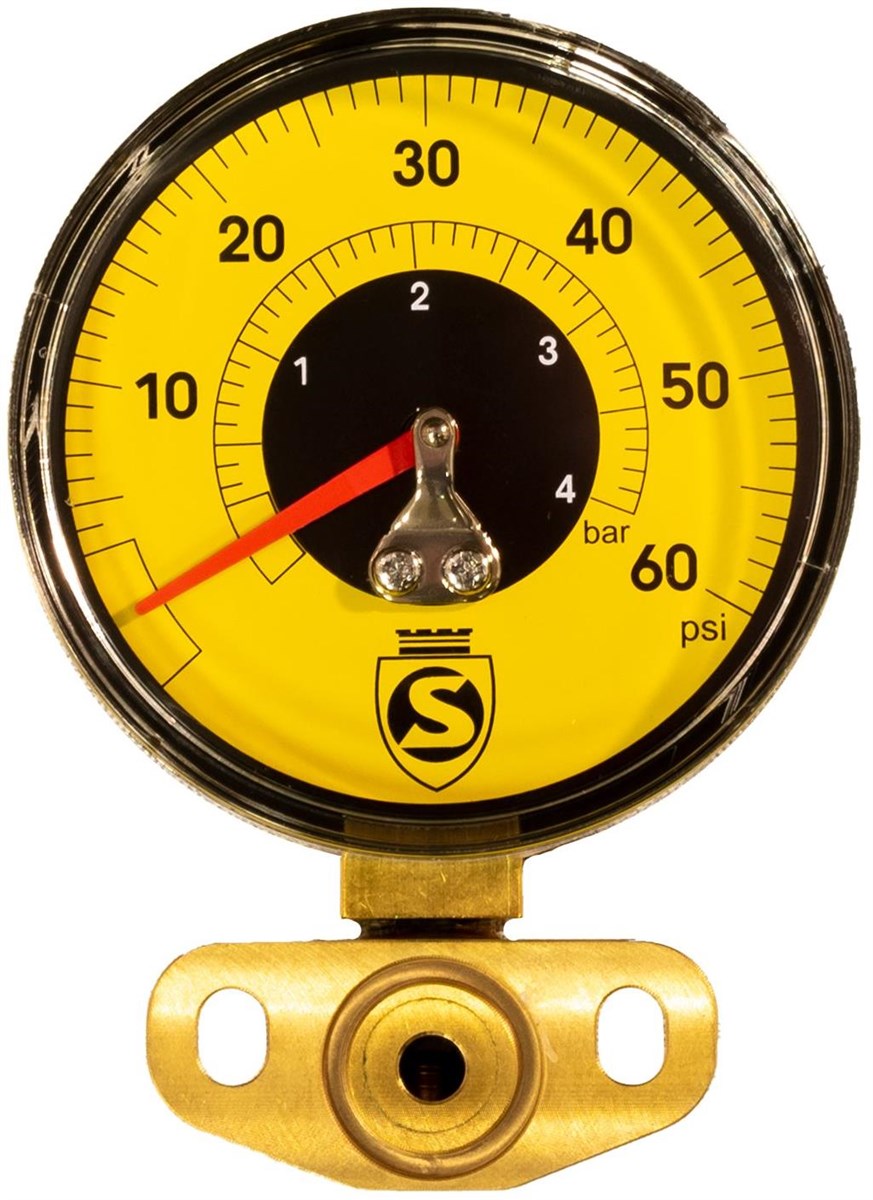 Silca SuperPista Ultimate Replacement Gauge Kit - Low Pressure 60psi (Yellow) product image