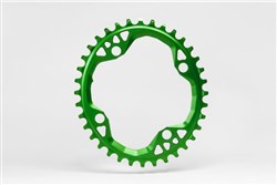 absoluteBLACK MTB Oval Chainring 104BCD & 64BCD X 4 Bolt
