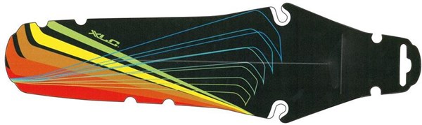 Xlc - Mini Rear Mudguard Lines MG-C19 | Skærme XLC Mini Rear Mudguard Red Lines (MG-C19) | Skærme