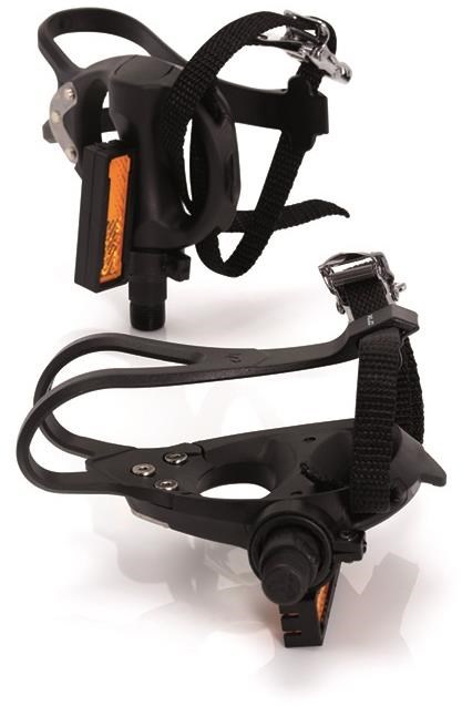 XLC Road Pedals and Toe Straps Plastic (PD-R01) product image