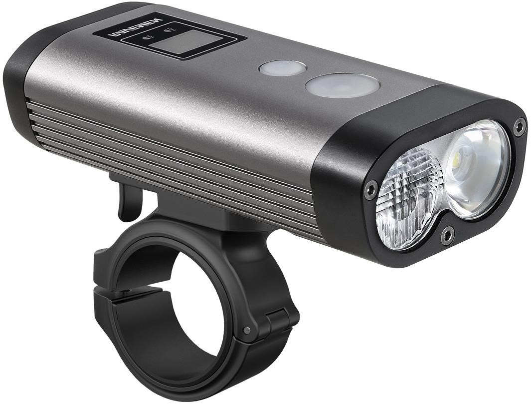 Ravemen PR1600 USB Rechargeable DuaLens Front Light with Remote 1600 Lumens product image