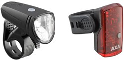 AXA Bike Security Greenline 15 Lux Light Set