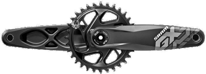 SRAM GX Eagle Dub Boost 148 12 Speed Direct Mount Crank Set (Dub Cups/Bearings Not Included) product image