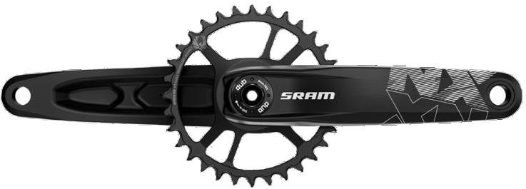 NX Eagle DUB X-Sync 2 Boost 148 Direct Mount Crankset - 12 Speed (Cups/Bearings Not Included) image 0