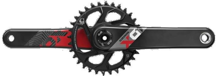 SRAM X01 Eagle Boost 148 Dub 12 Speed Direct Mount Crank Set (Dub Cups/Bearings Not Included) product image