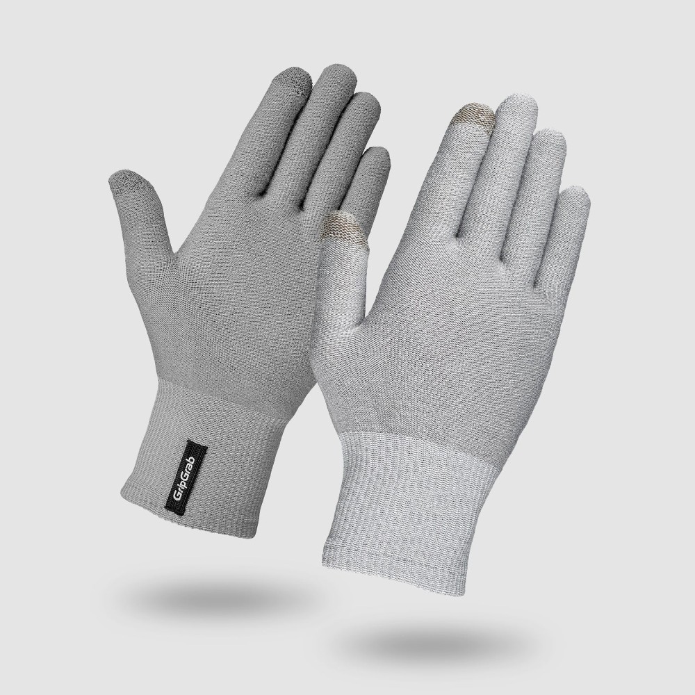 Merino Winter Liner Long Finger Gloves image 0