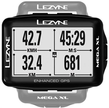 Lezyne Mega XL GPS Cycling Navigate Computer