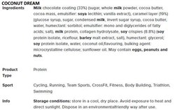 Namedsport Crunchy Protein Bar 40g - Box of 24