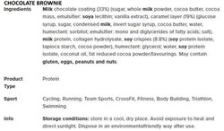 Namedsport Crunchy Protein Bar 40g - Box of 24