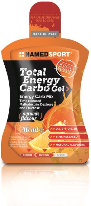 Total Energy Carbo Gels 40ml - Box of 24 image 0