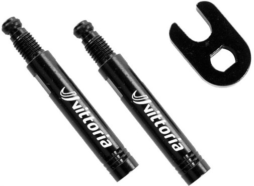 Vittoria Valve Extensions 20mm (2pcs) Vittoria Valve Extensions 20mm (2pcs)