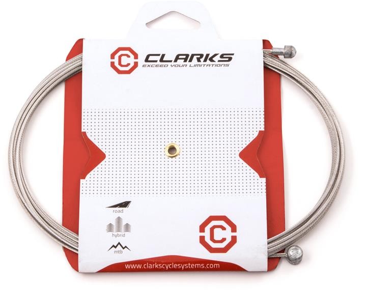 Clarks Stainless Steel MTB/Hybrid/Road Brake Cable | Tredz Bikes | bremsekabel