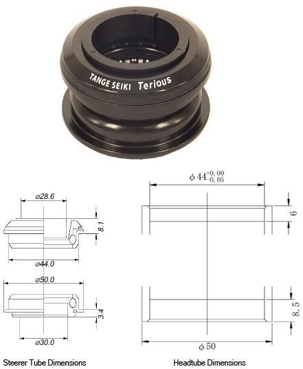 Tange Seiki Terious ZST2 Semi Integrated Headset product image