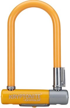Kryptonite Mini 7 With Flexframe U-Bracket Sold Secure Silver