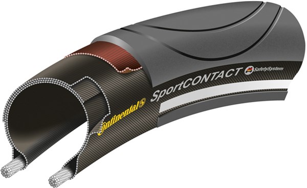 continental hybrid bike tyres