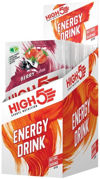 High5 Energy Drink Caffeine Hit - 12x 47g Sachet Pack | Tredz Bikes | energy drink