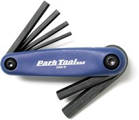 Park Tool AWS11C Fold-up Hex Wrench Set: 3-6/8/10 mm