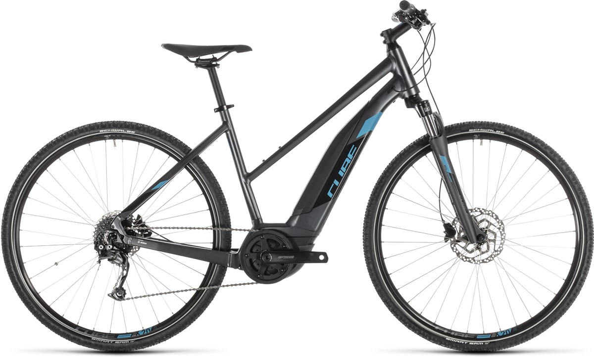 Cube - Cross Hybrid One 500 Electric Hybrid | City-cykler Cube Cross Hybrid One 500 Womens 2019 - Electric Hybrid Bike | City-cykler