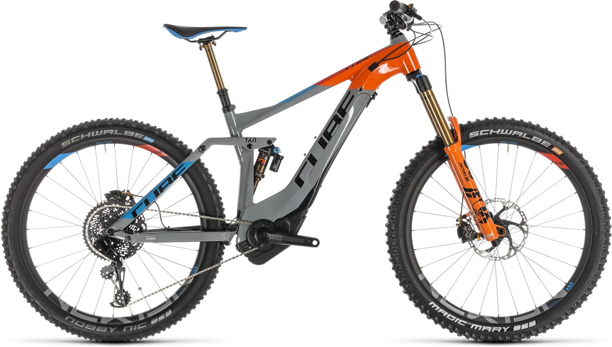 Cube Stereo Hybrid 160 Action T. 500 Kiox 27.5" 2019 - Electric Mountain Bike product image