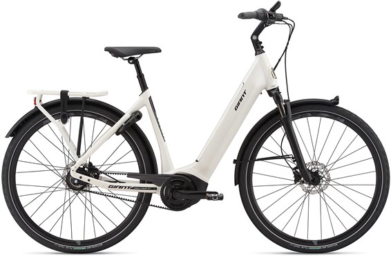 Giant - DailyTour E 1 Low Step Through Electric Hybrid | City-cykler Giant DailyTour E+ 1 Low Step Through 2019 - Electric Hybrid Bike | City-cykler