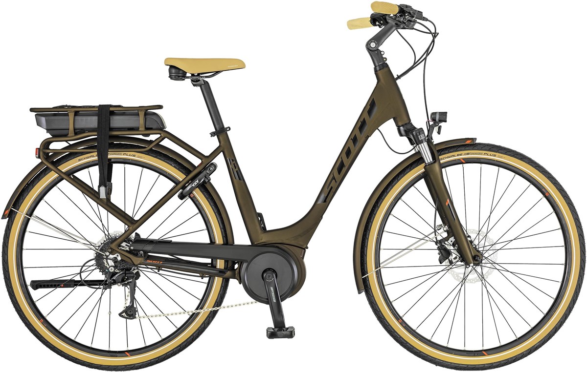 Scott Sub Active eRide Rack Step Through 2019 - Electric Hybrid Bike product image