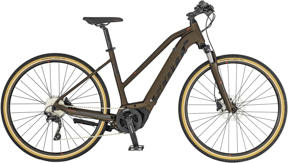 Scott Sub Cross eRide 20 Womens 2019 - Electric Hybrid Bike product image