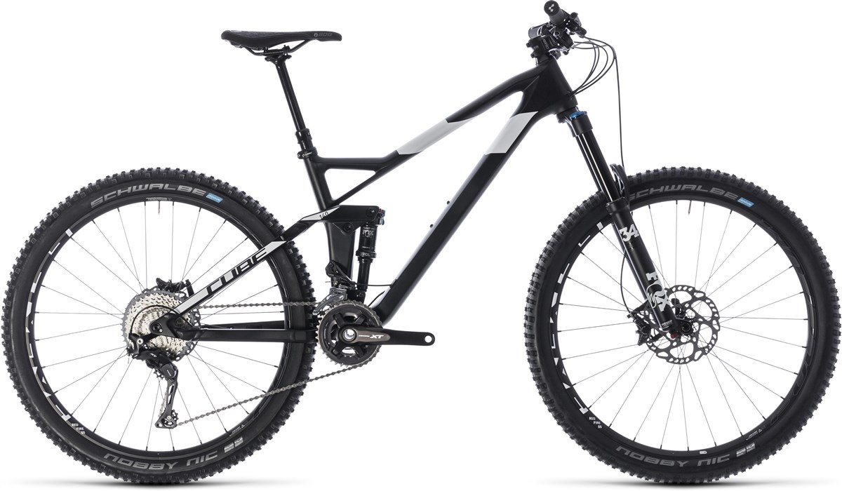 Cube Stereo 140 HPC SL 27.5" - Nearly New - 18" Mountain Bike 2018 - Full Suspension MTB product image