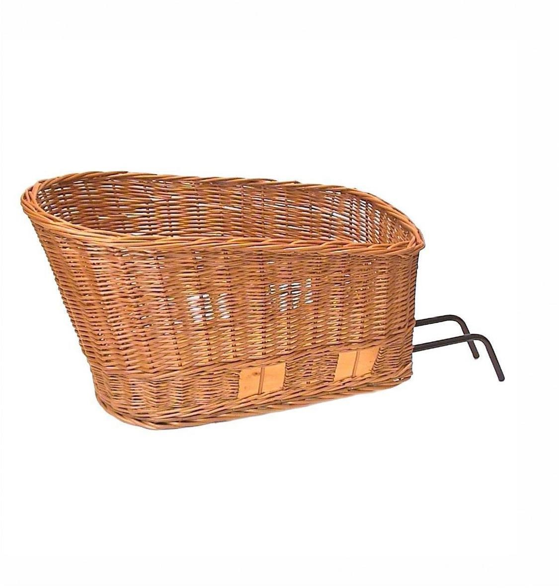 Basil Pasja System Elba Wicker Dog Basket Rear product image