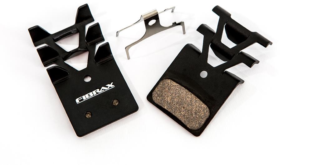 Fibrax Shimano XTR/XT/SLX/Alfine Semi Metallic (2011) Disc Brake Pads Finned product image