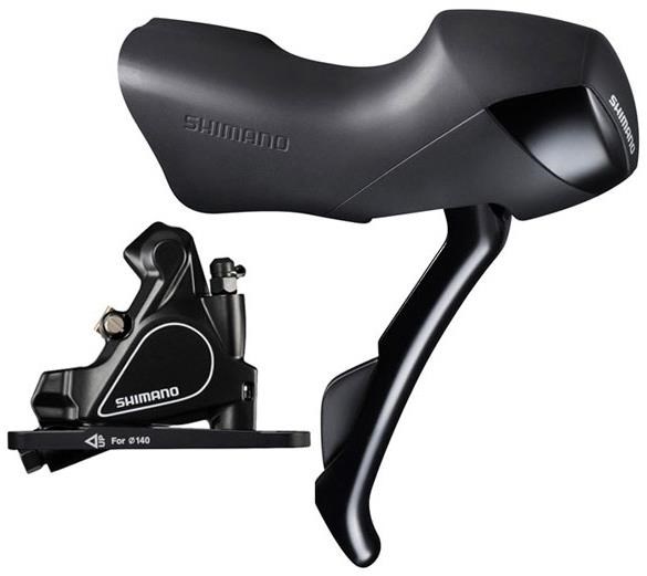 Shimano ST-RS405 Hydraulic Disc Brake with RS405 Callipers Mechanical STI Set product image