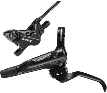 Shimano BL-MT501 Bled Brake Lever and BR-MT520 4 Pot Post Mount Calliper