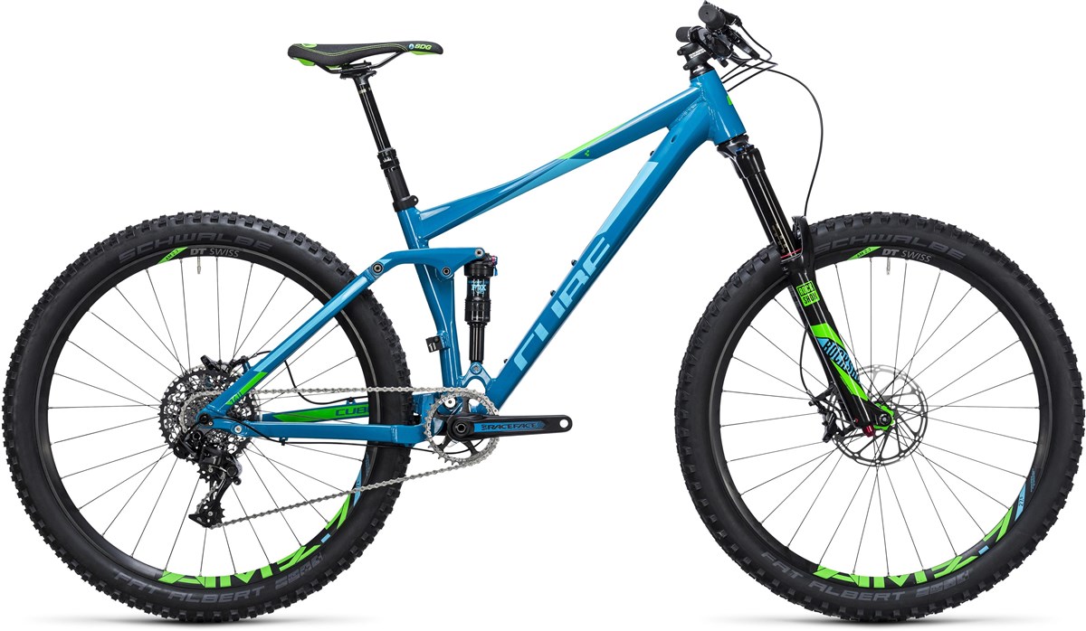 Cube Stereo 140 HPA SL 27.5" - Nearly New - 20" 2017 - Trail Full Suspension MTB Bike product image