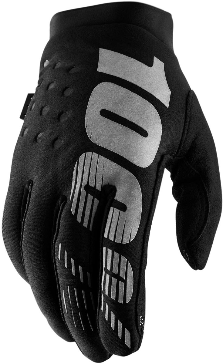 100% Brisker Cold Weather Youth Long Finger MTB Cycling Gloves product image