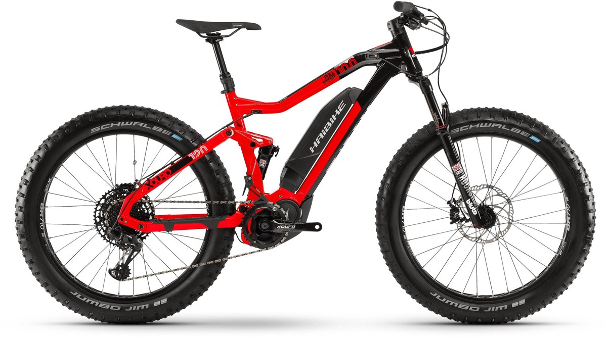 Haibike XDURO FullFatSix 10.0 26" 2019 - Electric Mountain Bike product image
