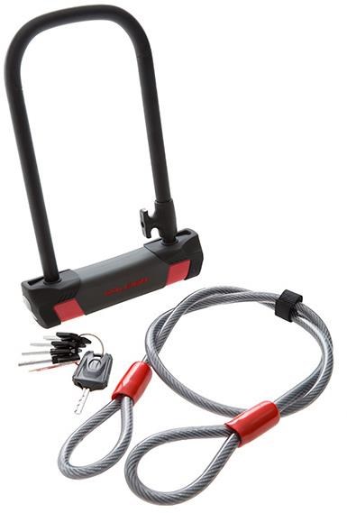 Raleigh Ultra Hard U-Lock + Cable with QR Bracket product image
