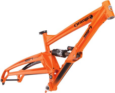 orange mtb frame